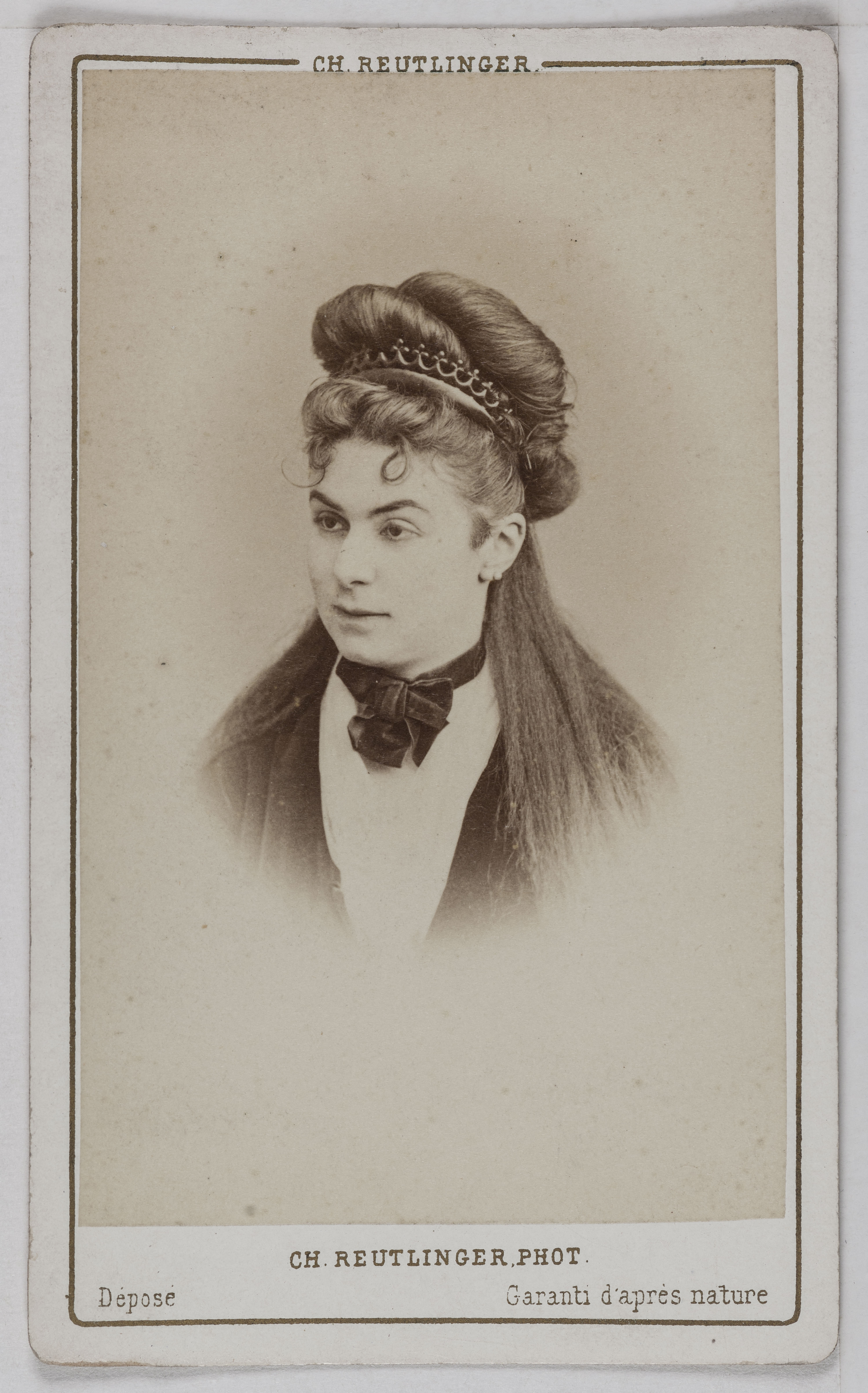 Charles Reutlinger, Portrait de Mariani, (actrice)