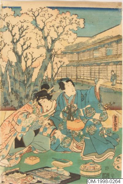Utagawa Kunisada (Toyokuni III), Träsnitt, Bildkonst, Woodblock, Woodcut, Print