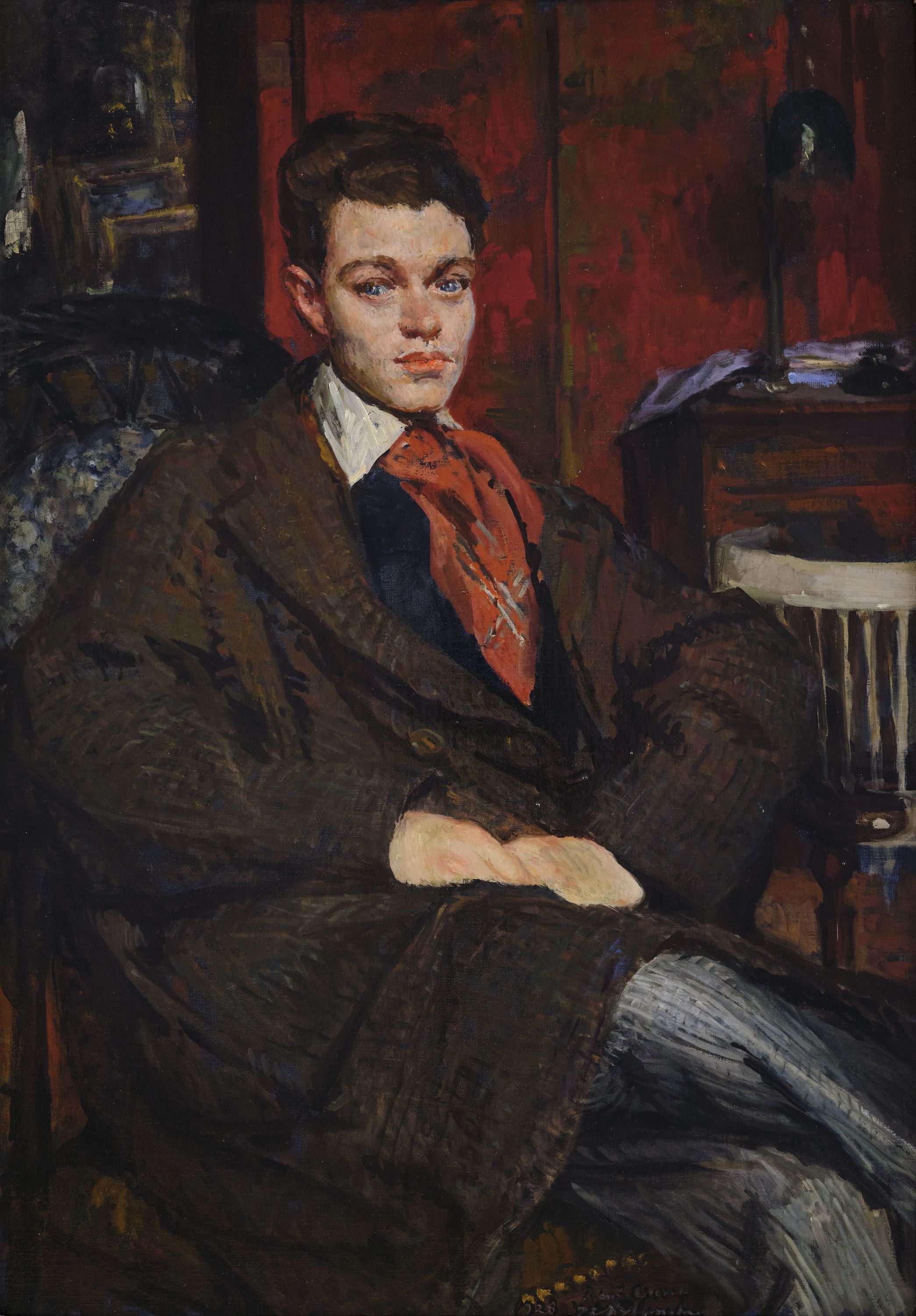 Jacques-Émile Blanche, Portrait de René Crevel (1900-1935), écrivain