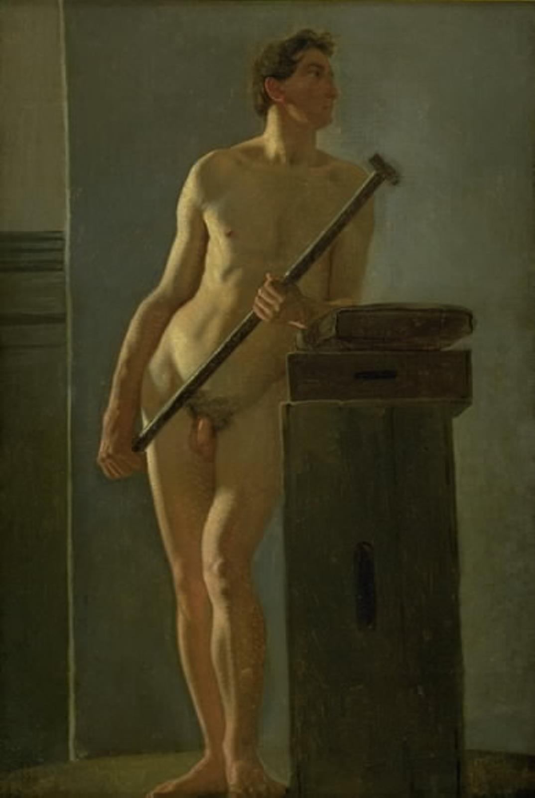 Wilhelm Bendz, Mandlig model