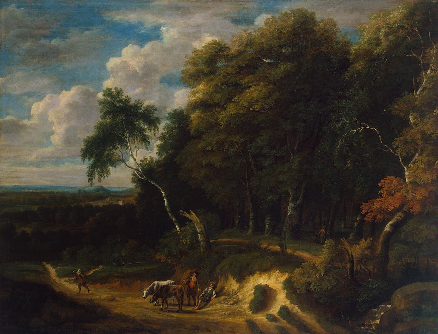Jacques d'Arthois, Landscape with a Herd