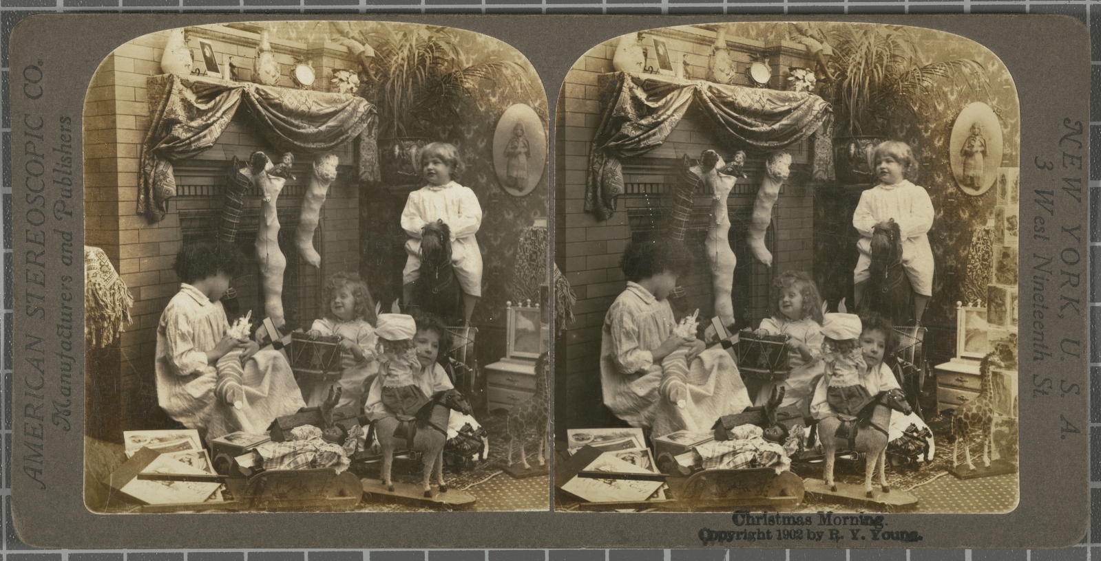 Desconegut, Christmas American Stereoscopic Company