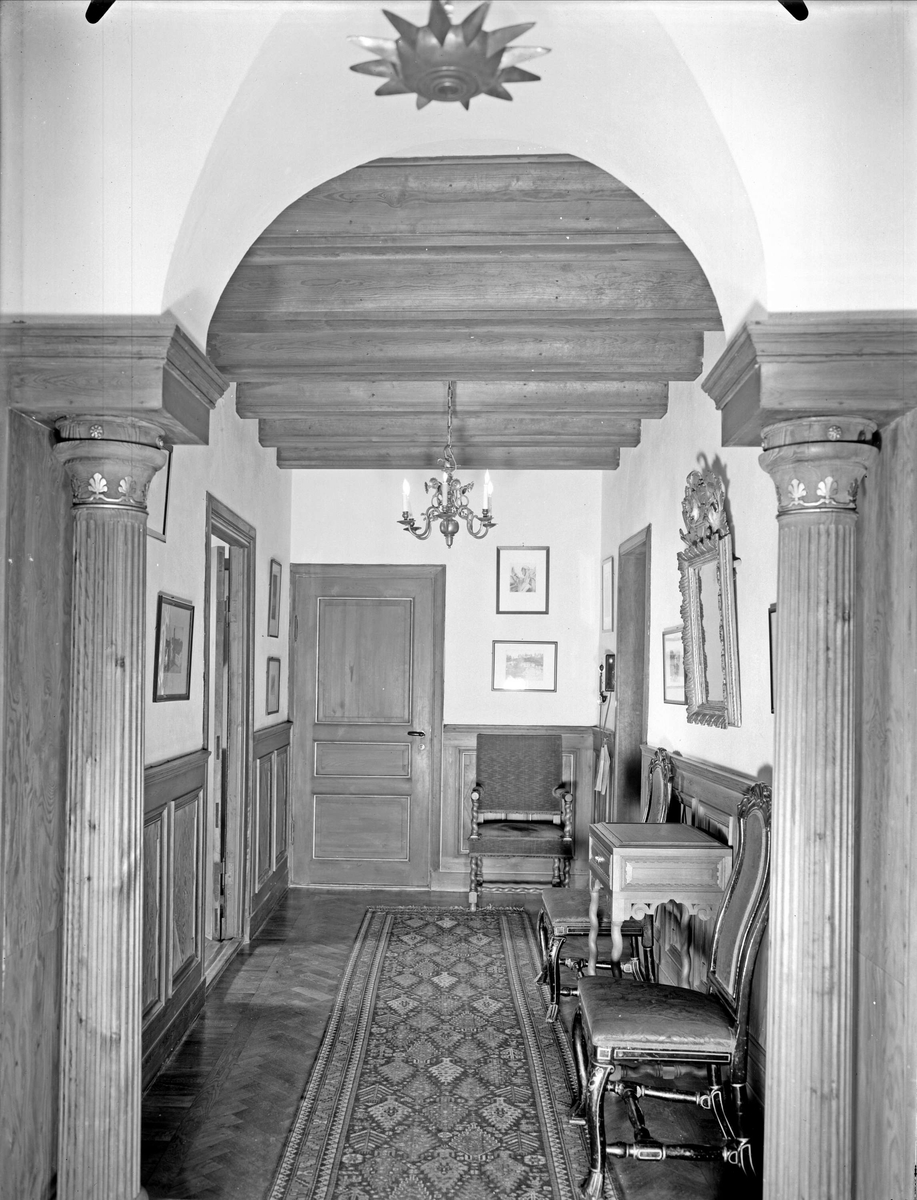 Paul Sandberg, Bostadsinteriör - fabrikör Hjalmar Söderberg, Uppsala 1933