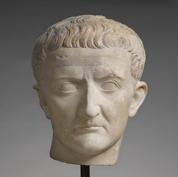Unknown, Portrait Head of Tiberius ("The Lansdowne Tiberius")