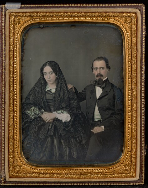 Unknown, Portrait of a Woman and Man