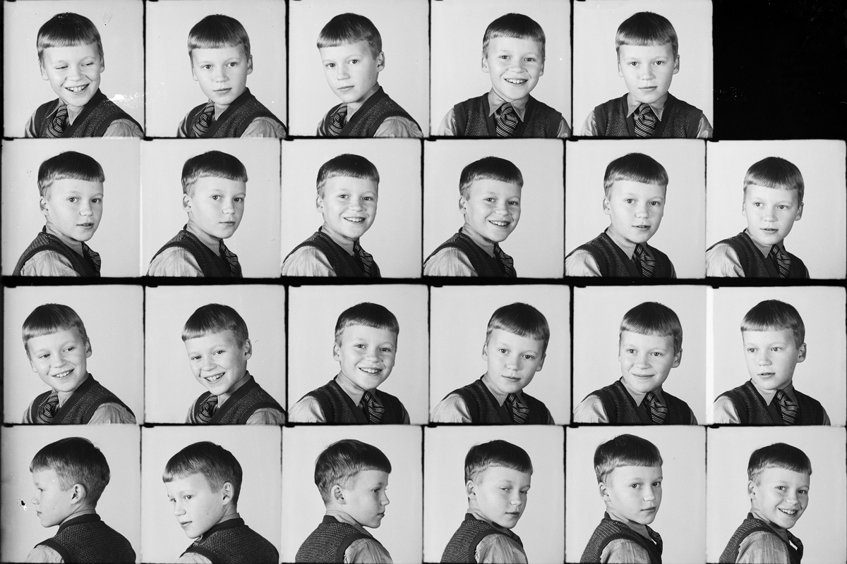 Skötsner-Edhlund, Ateljé Portrait - Boy, Östhammar, Uppland