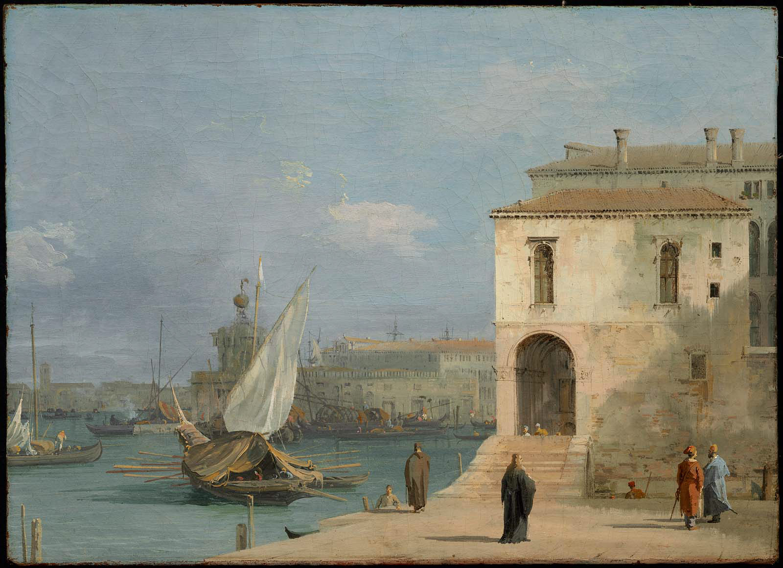 Canaletto, Fonteghetto della Farina, Venice