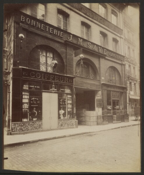 Eugène Atget, Ancien Hôtel, 201 rue Saint-Martin (3°)