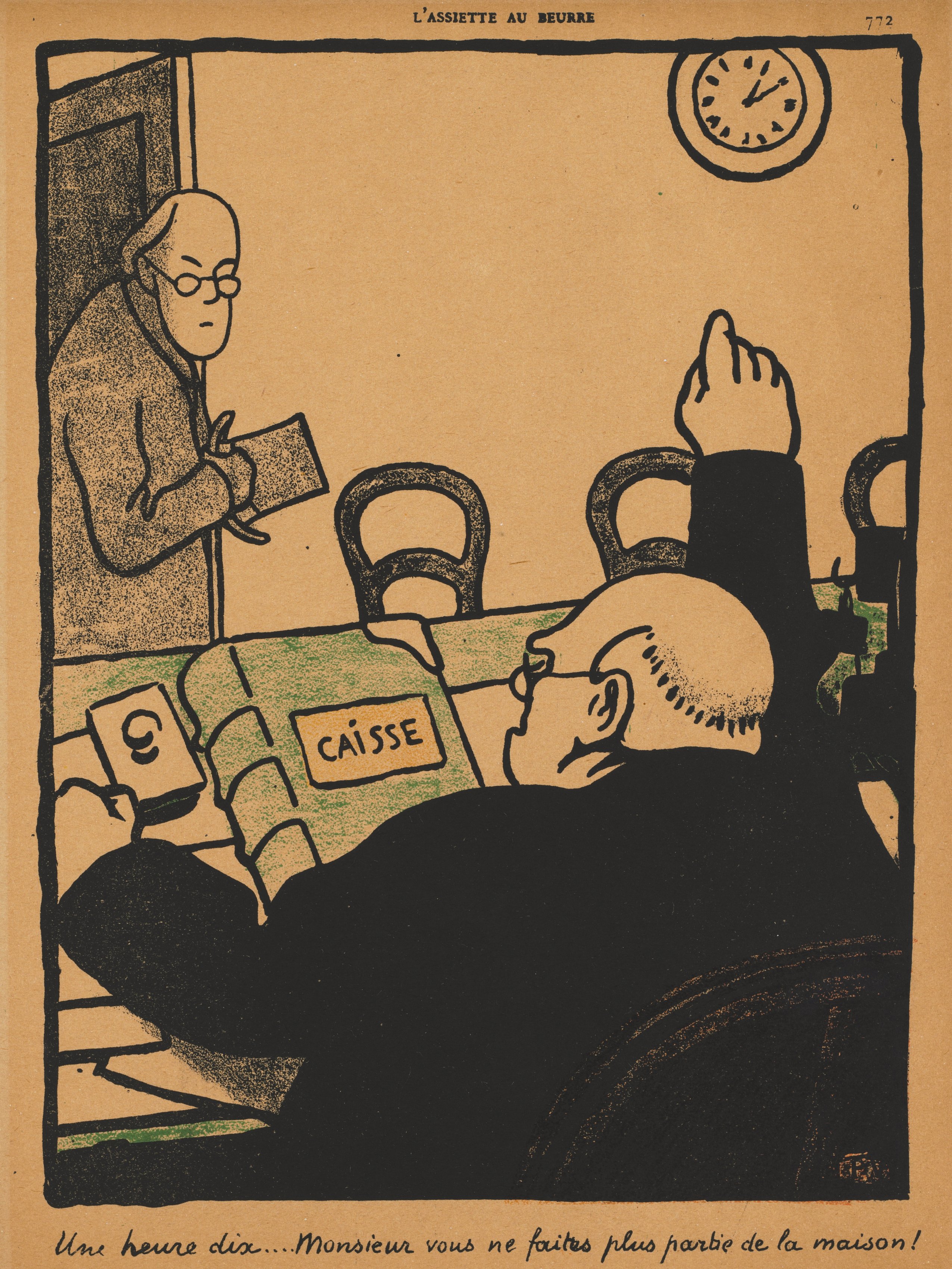 Félix Vallotton, Ten past one...