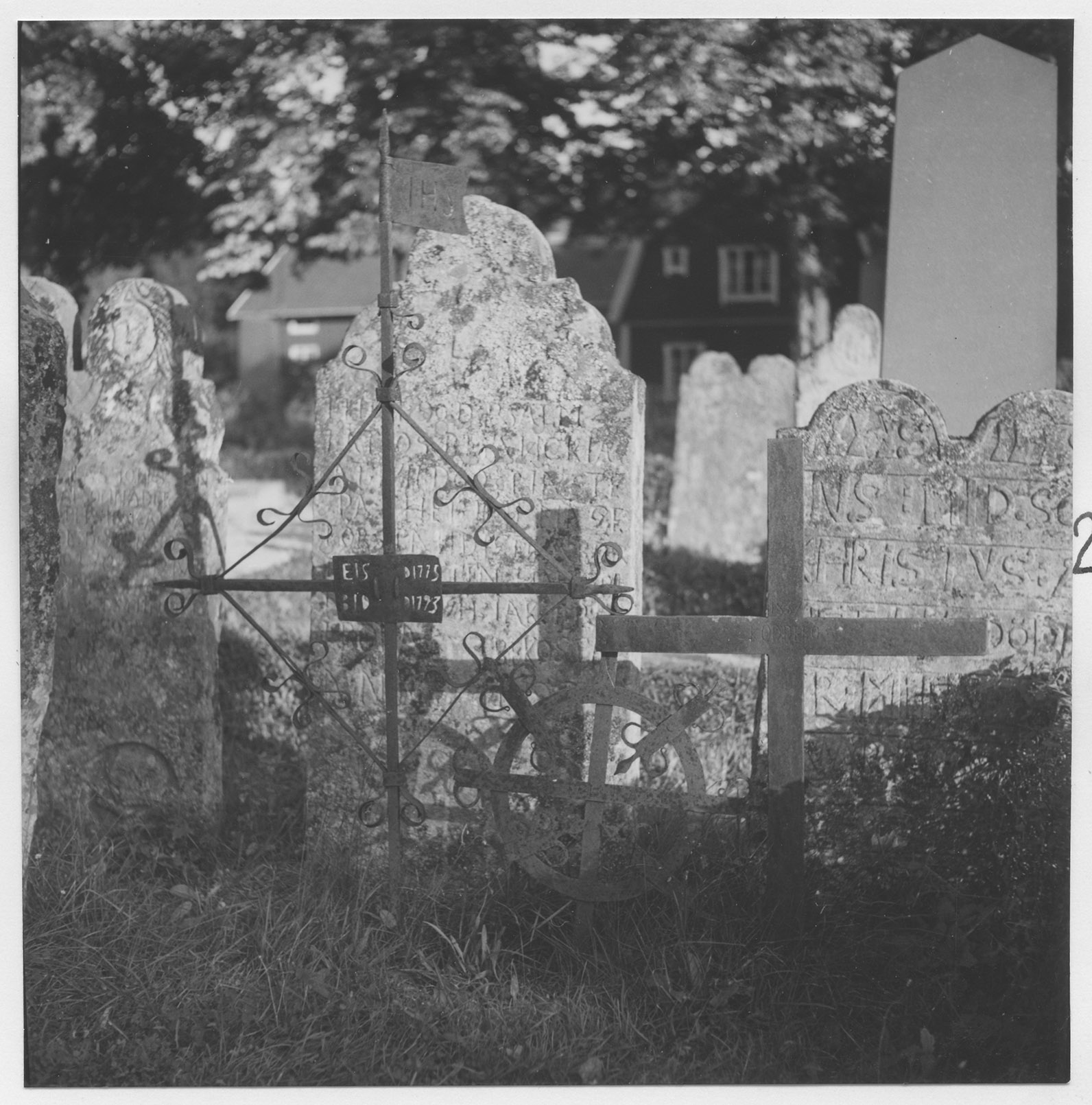 Mårten Sjöbeck, Dannäs kyrkogård