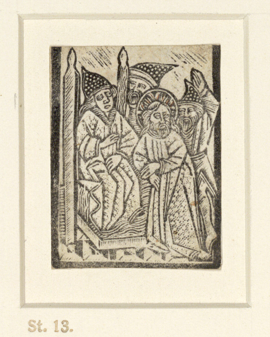 Anonym, Christus vor Hannas