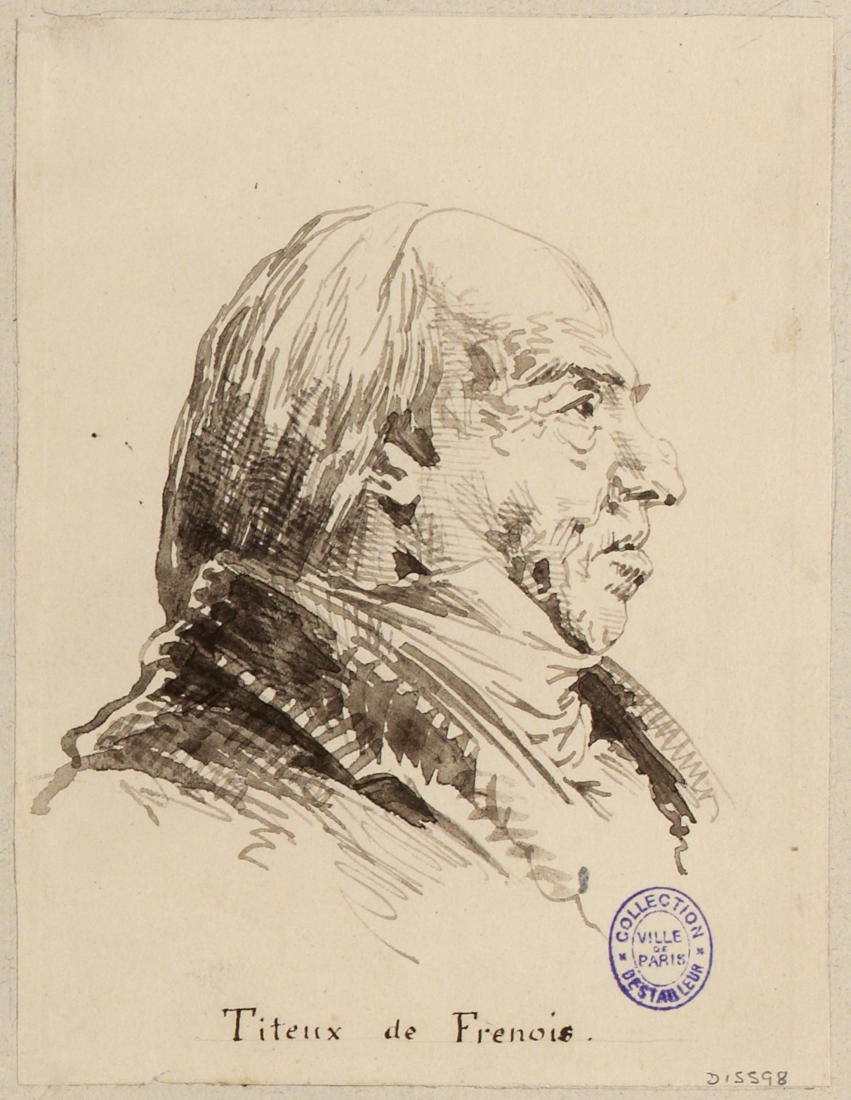 Anonyme, Portrait de l'architecte Titeux de Frenois