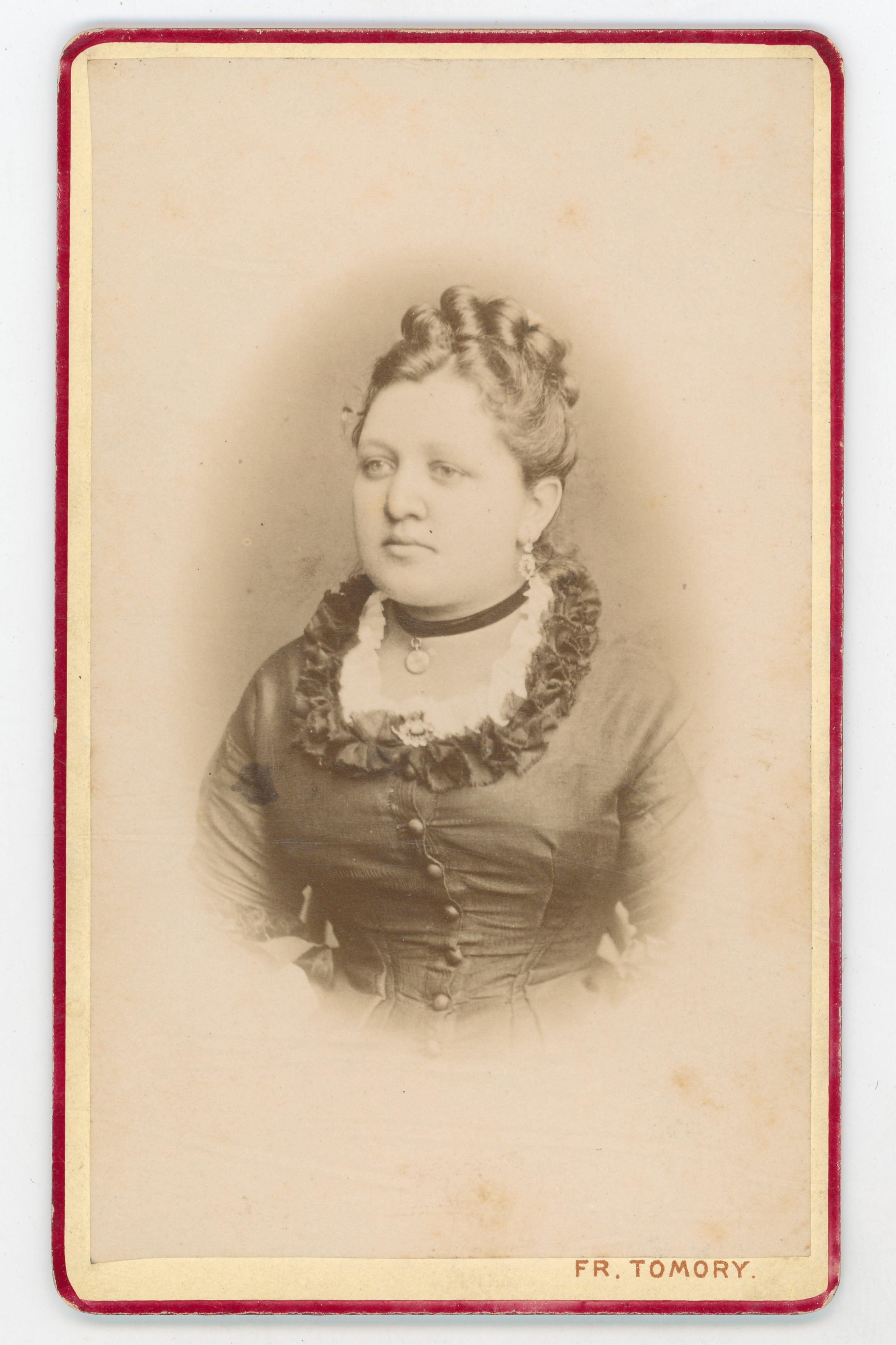 F. Tömöry, Portret nepoznate žene