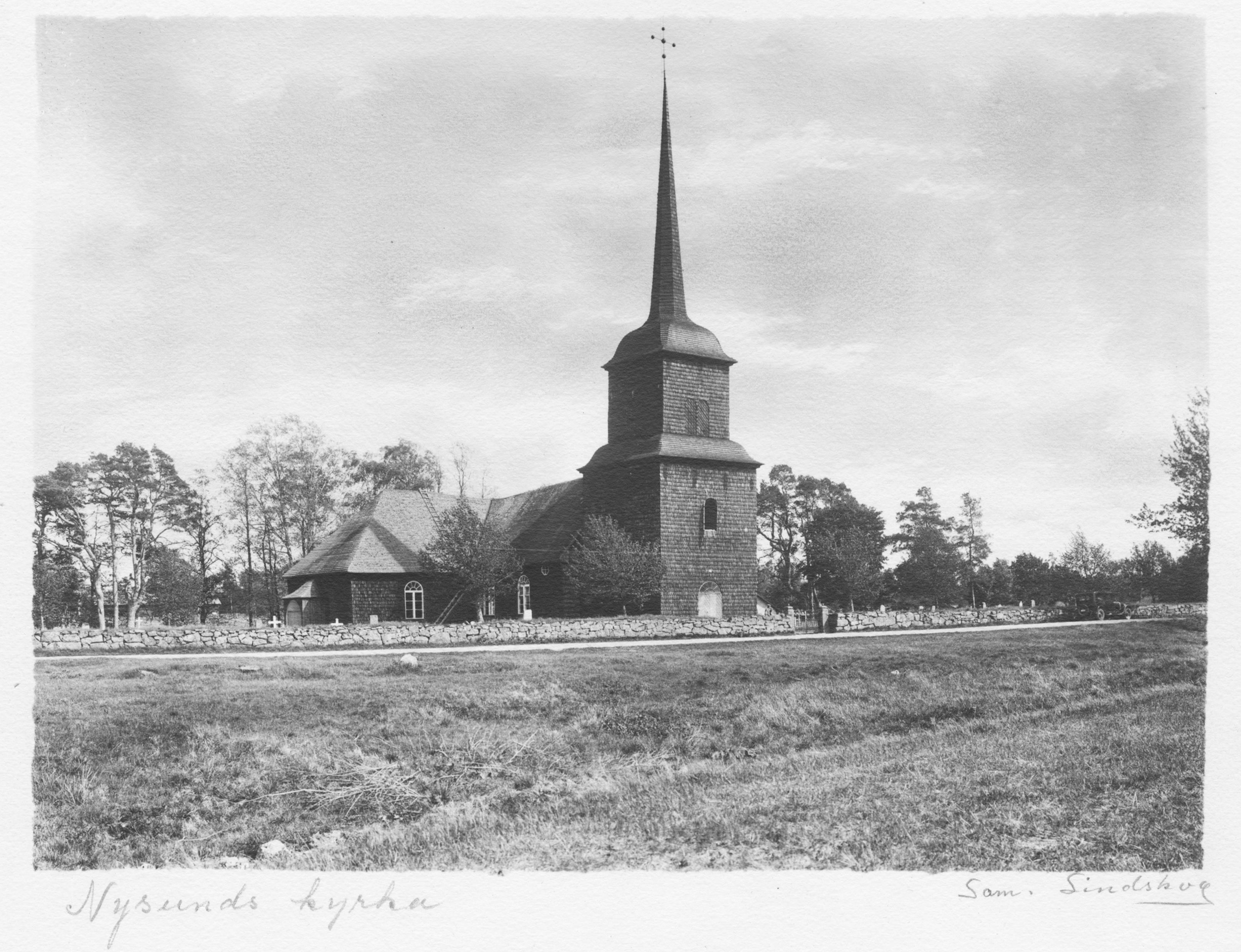 Samuel Lindskog, Nysunds kyrka