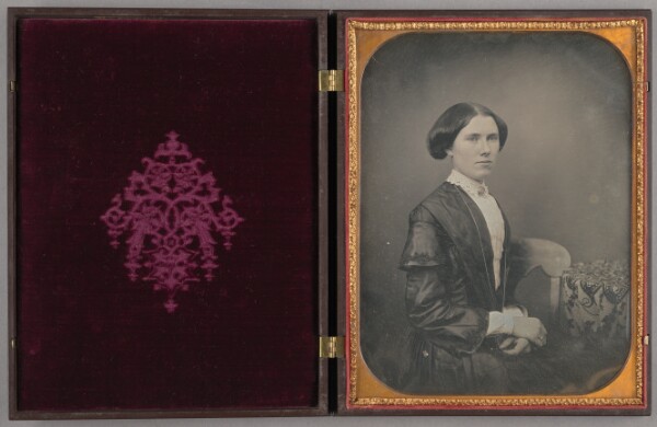 Unknown, [Portrait of a Seated Woman]