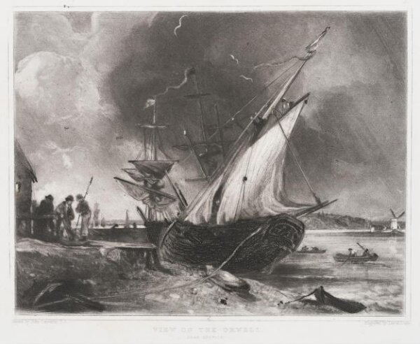 Constable, John RA, VIEW ON THE ORWELL. NEAR IPSWICH