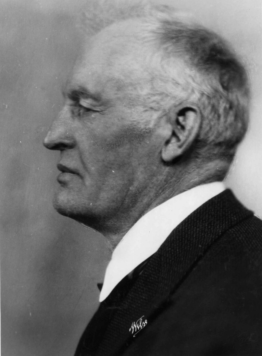 Anders Beer Wilse, Kunstneren og maleren Edvard Munch fotografert av Anders Beer Wilse i 1933.