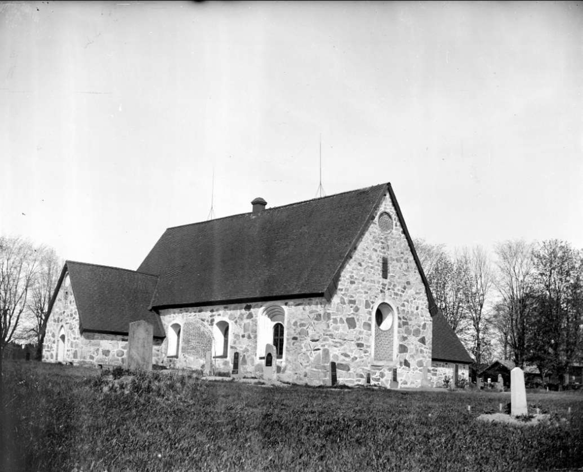 August Fredrik Schagerström, Frösunda kyrka, Frösunda socken, Uppland i maj 1919