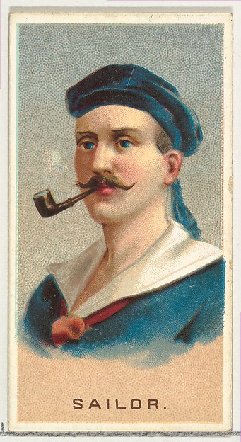 Allen & Ginter, Sailor, from World's Smokers series (N33) for Allen & Ginter Cigarettes