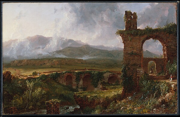 Thomas Cole, A View near Tivoli (Morning)