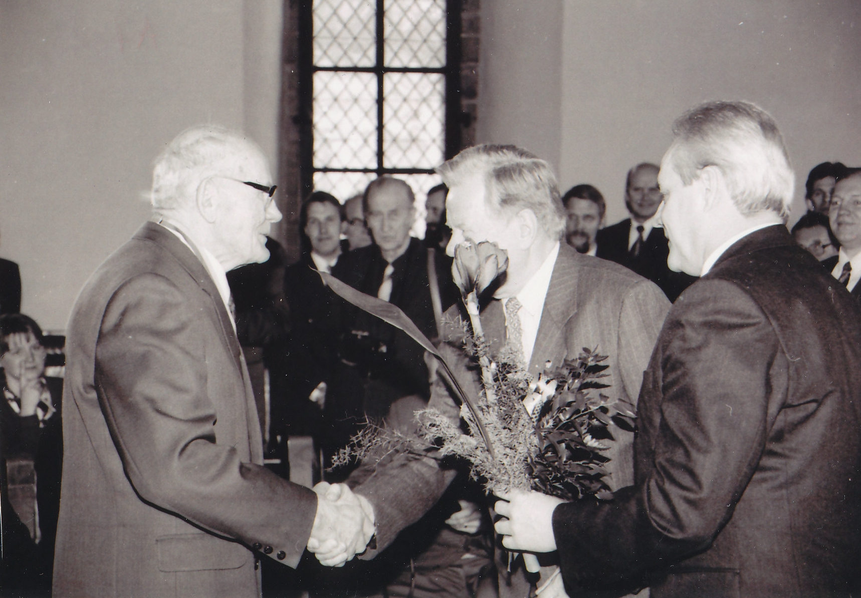 Aldo (author) Bones, Olympic champion Joh. Eagle 80. birthday