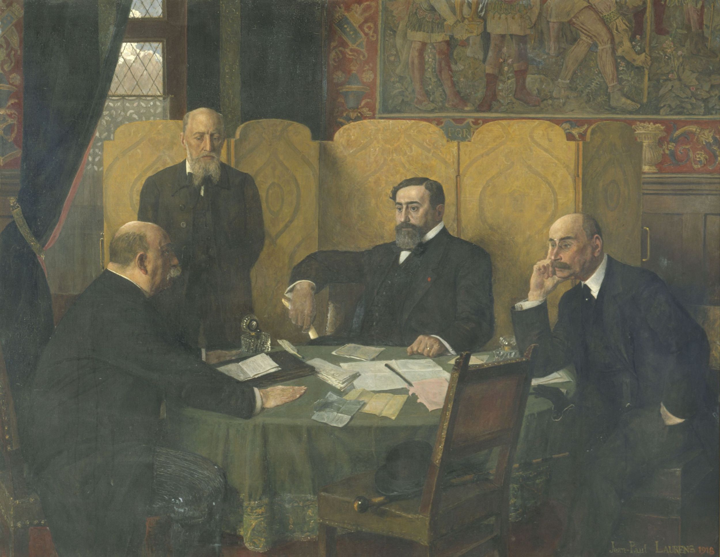 Jean-Paul Laurens, Le Comité de sécurité de la Ville de Paris et du département de la Seine, pendant la guerre de 1914-1918
