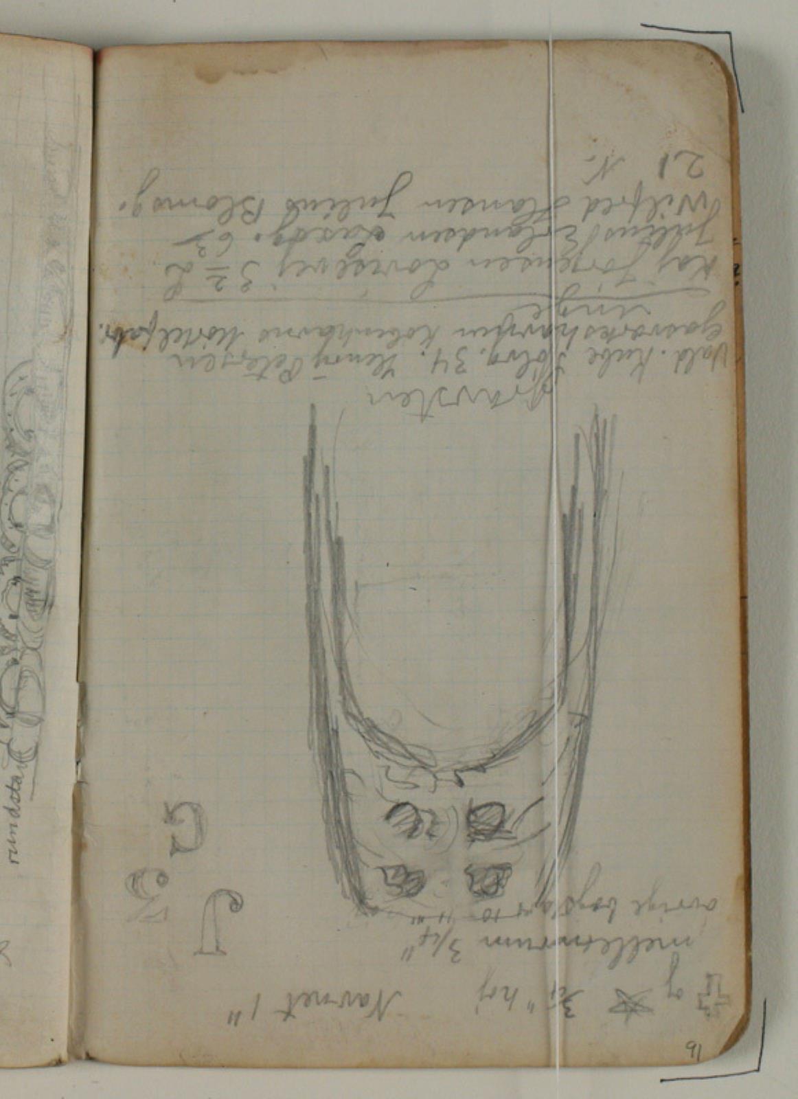 Niels Larsen Stevns, Studier af gravsten. Notater og adresser