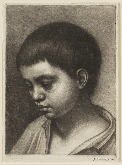 Wallerant Vaillant, Head of a Boy, turned to the left
