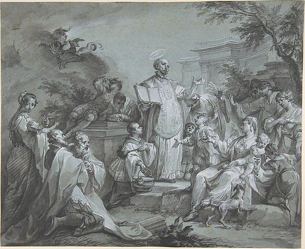 Johann Wolfgang Baumgartner, Saint Ignatius of Loyola Preaching