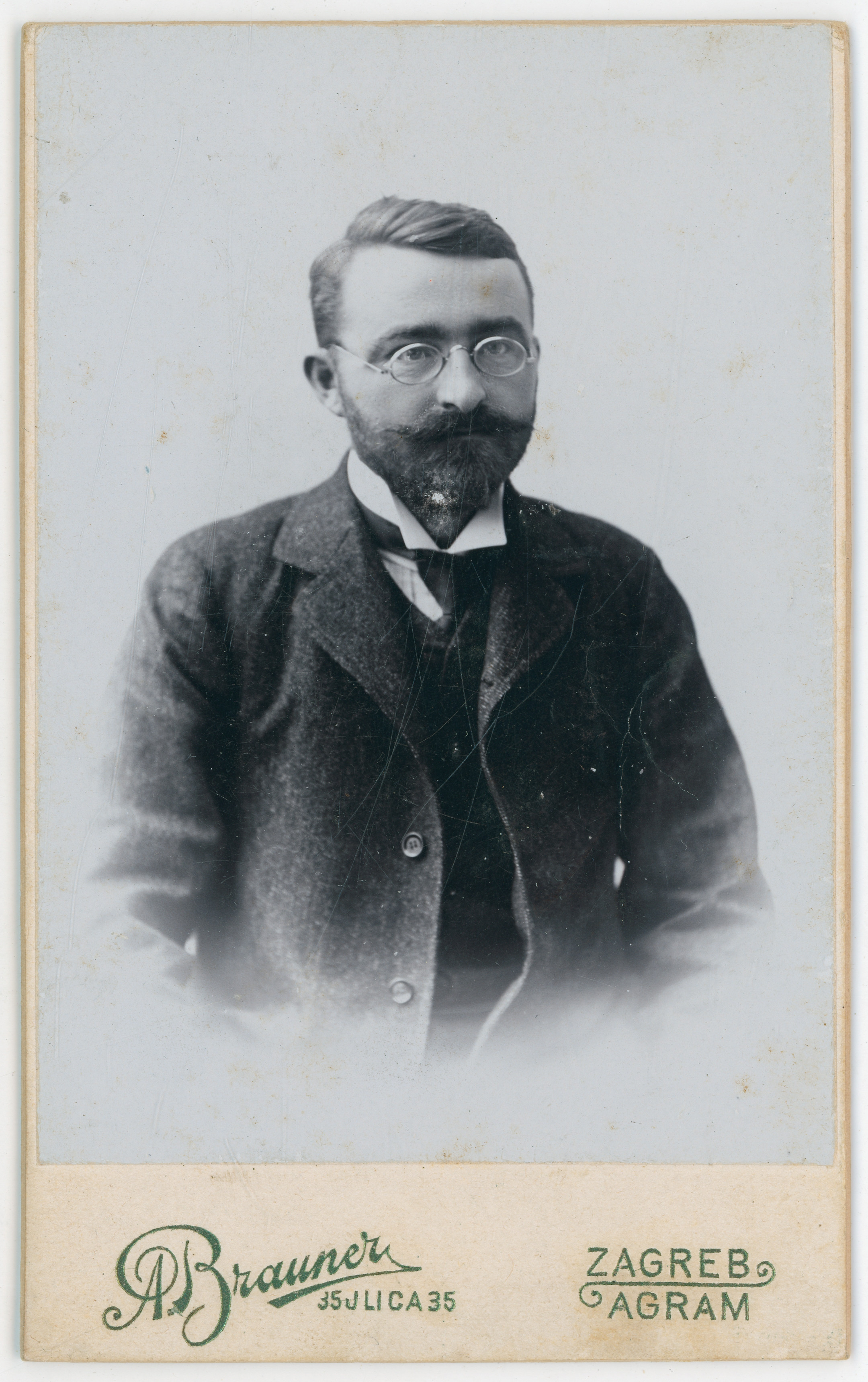 Unknown artist, Gospodin s naočalama