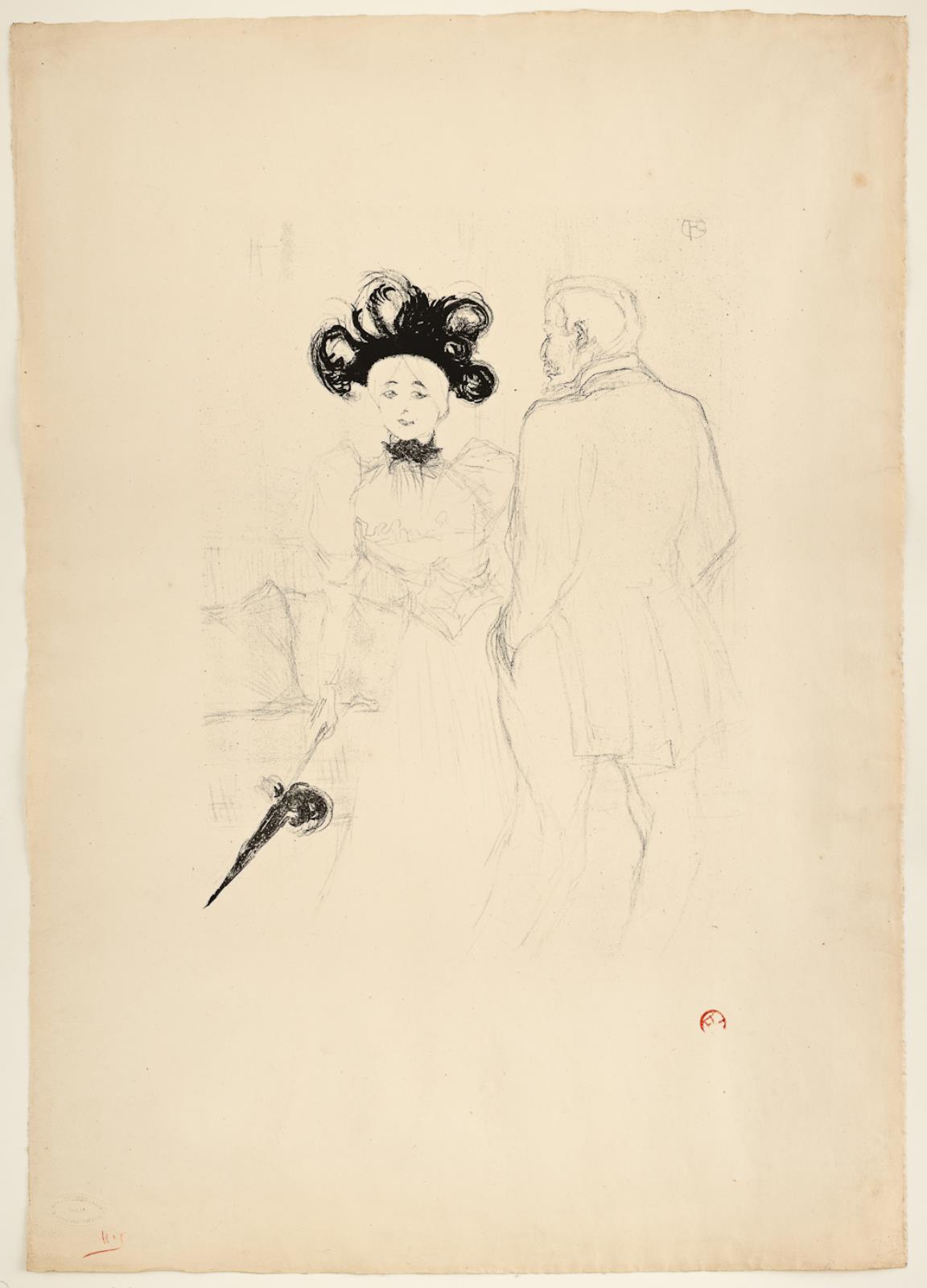 Henri de Toulouse-Lautrec, Yahne et Antoine, dans L'Age Difficile