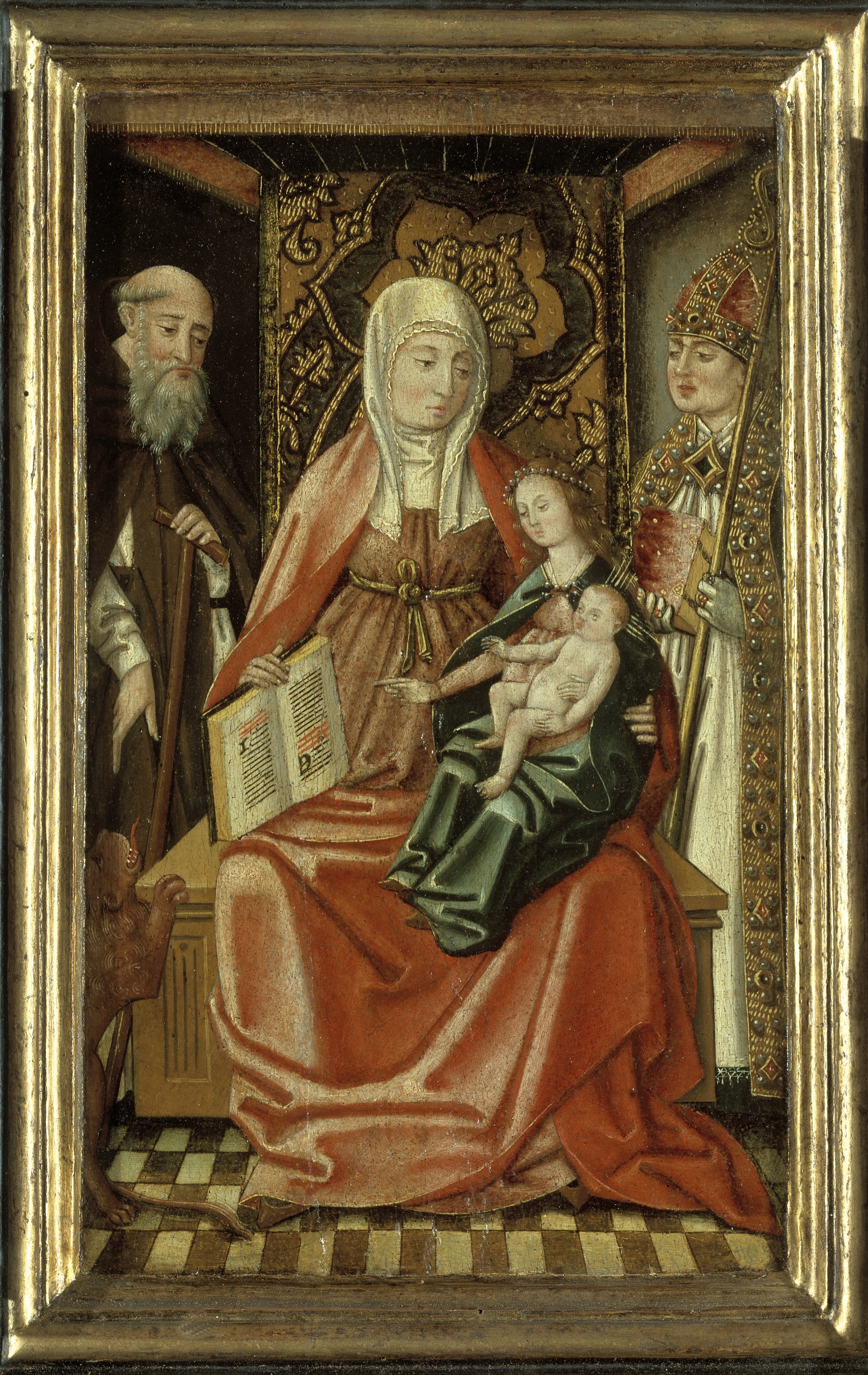 Unidentified, Saint Anne with Virgin and Child