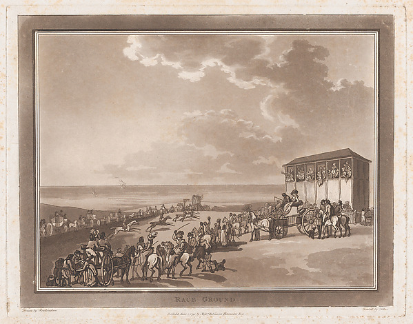 Thomas Rowlandson, Race Ground (An Excursion to Brighthelmstone)