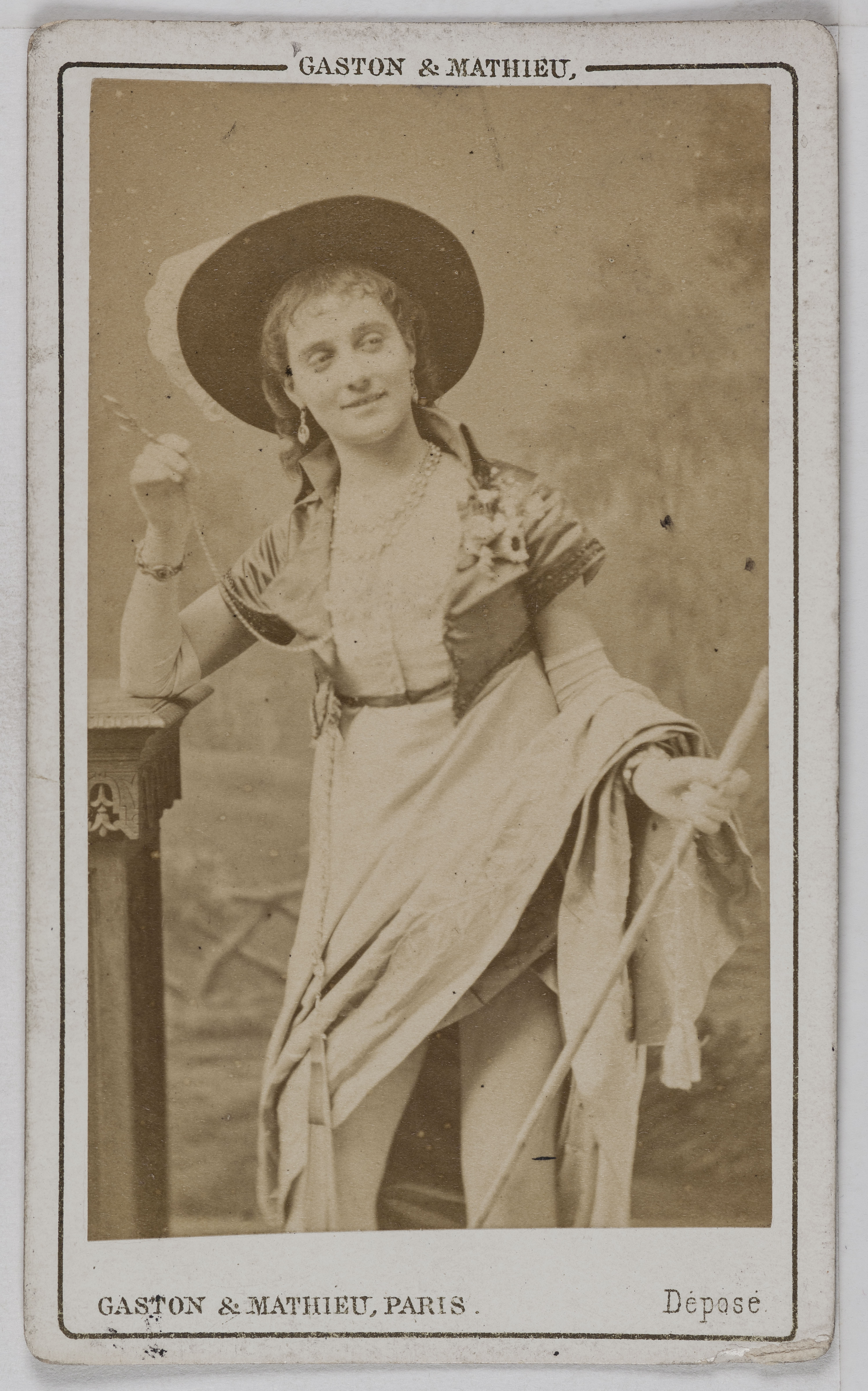 Gaston & Mathieu, Portrait de Maria, (actrice)