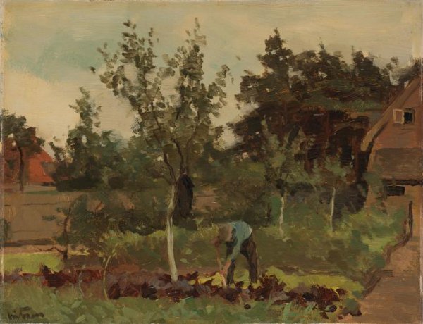 Willem Witsen, Moestuin