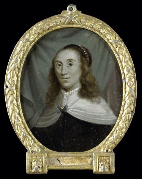 Arnoud van Halen, Portrait of Sibylle van Griethuysen, Poet in Groningen