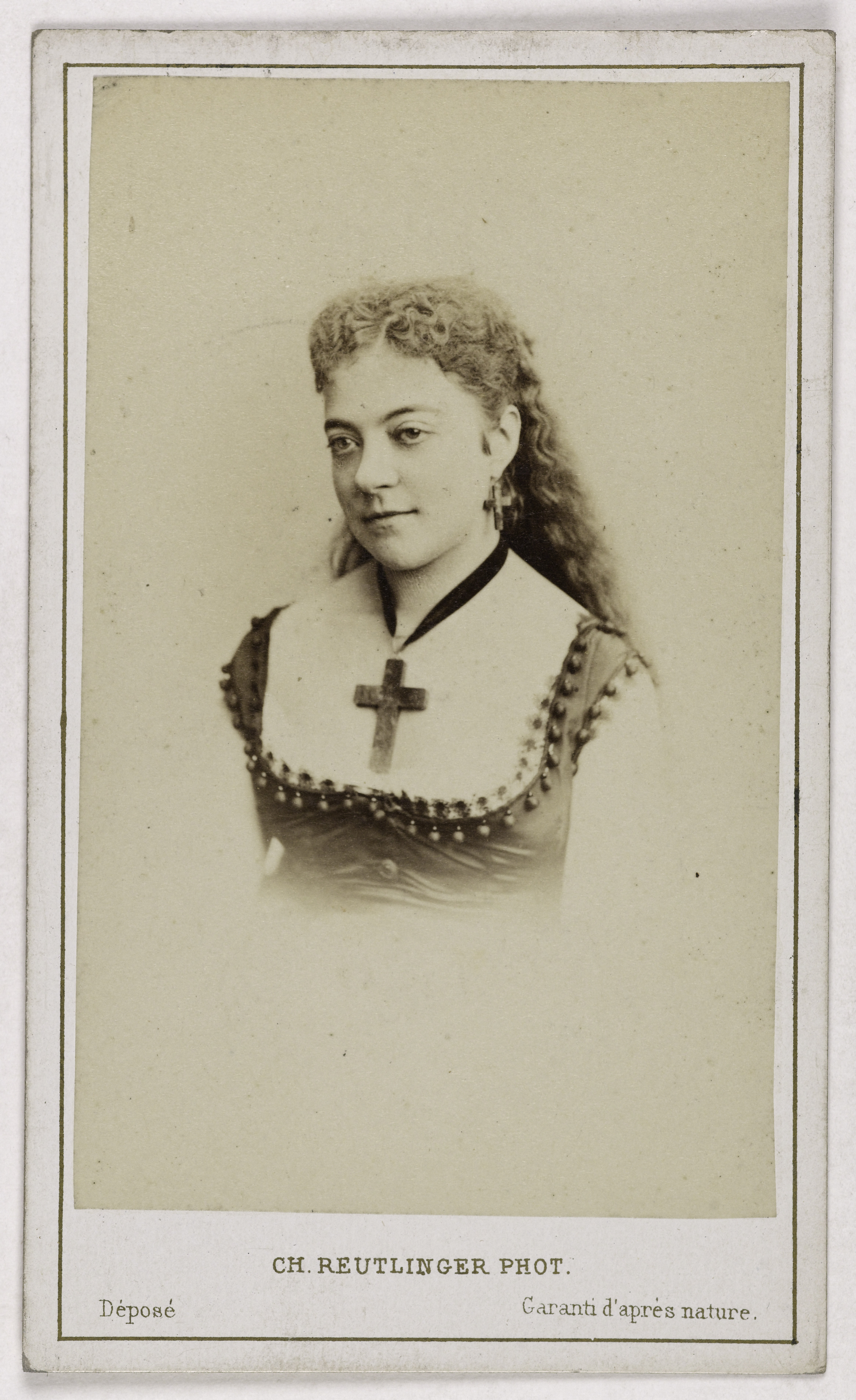 Charles Reutlinger, Portrait de Roodel, (actrice)
