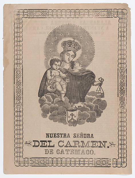 José Guadalupe Posada, Our Lady of Catemaco holding the Christ Child