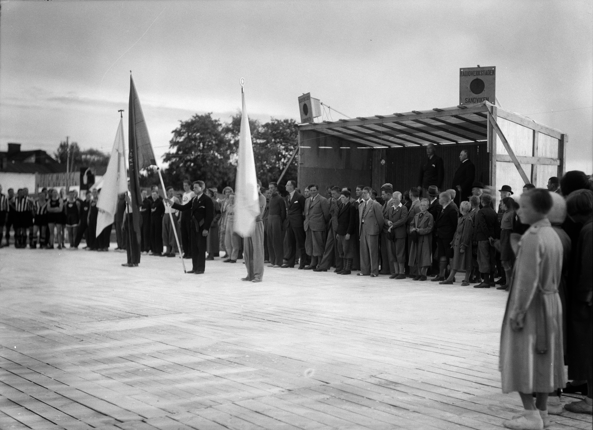 Paul Sandberg, “Athletes belong to Mayor Kant’s inaugural speech” at the inauguration of Uppsala’s First Sports Fair, the Feast in Svart"