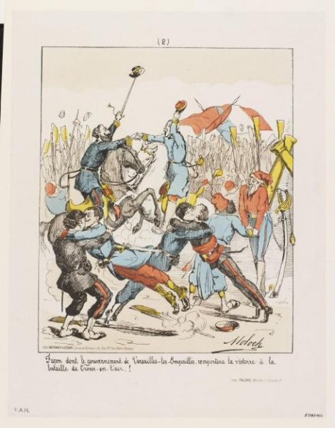 Colomb, B. (Moloch), Facon dont le gouvernement de Versailles