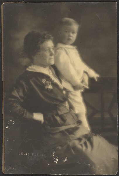 Louis Fleckenstein, [Portrait of a Woman and Child]