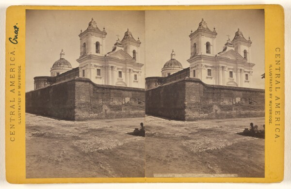 Eadweard J. Muybridge, Guatemala, Church of la Recoleccion.