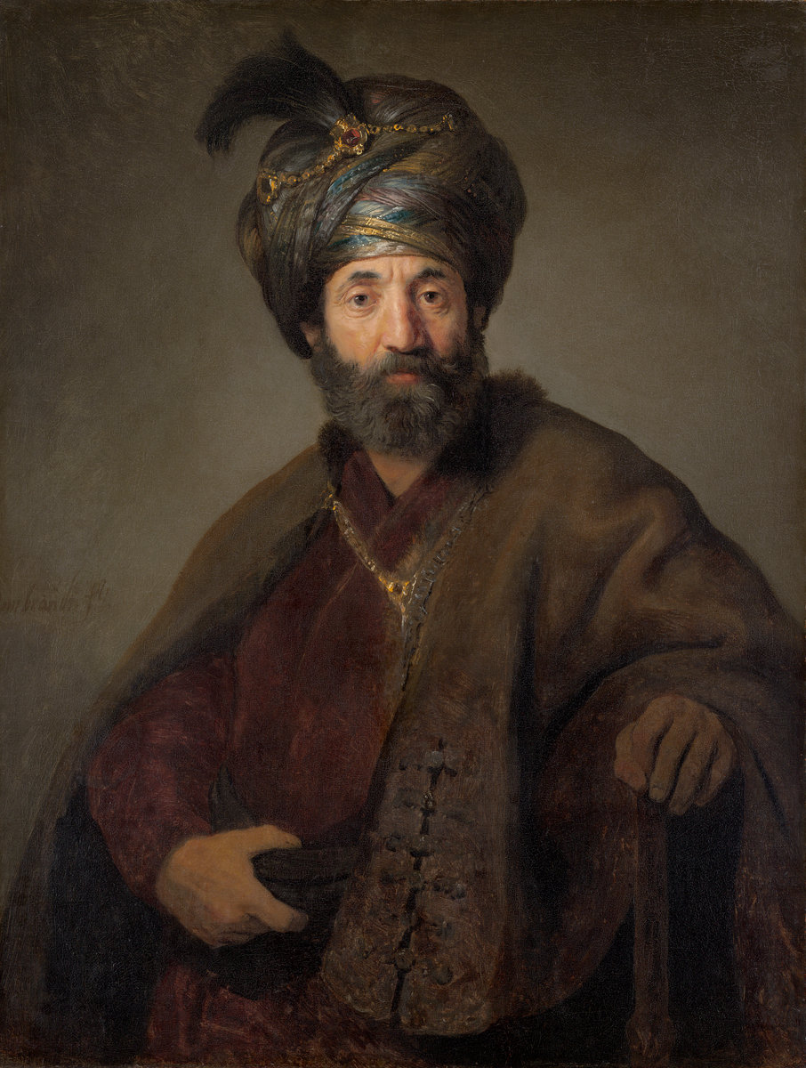 Rembrandt, Man in Oriental Costume
