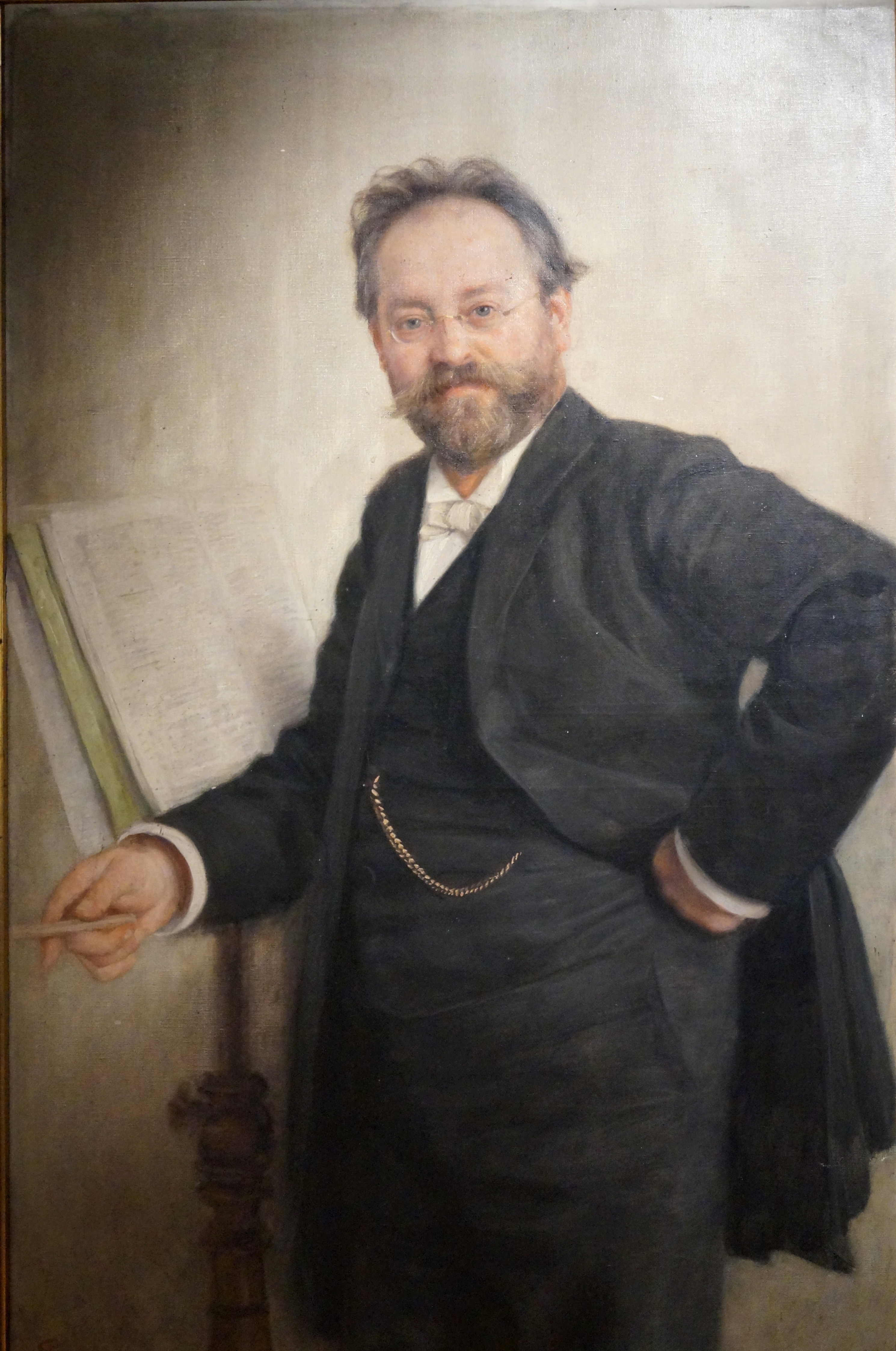 Emil Schwabe, Bildnis Josef Krug-Waldsee