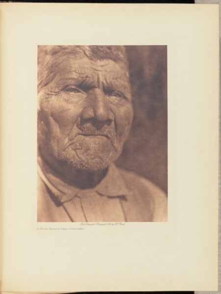 Edward S. Curtis, A Mesa Grande Man - Diegueño