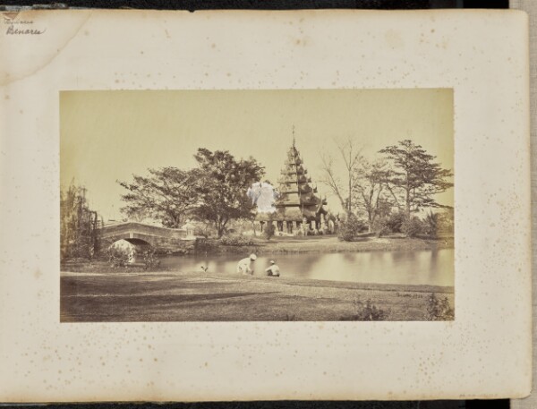 Samuel Bourne, Calcutta; View in Eden Gardens