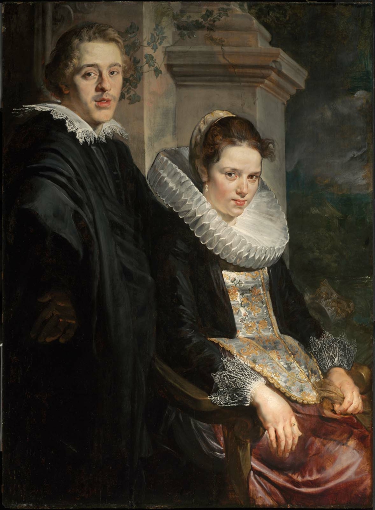 Jacob Jordaens, Portrait of a Young Married Couple