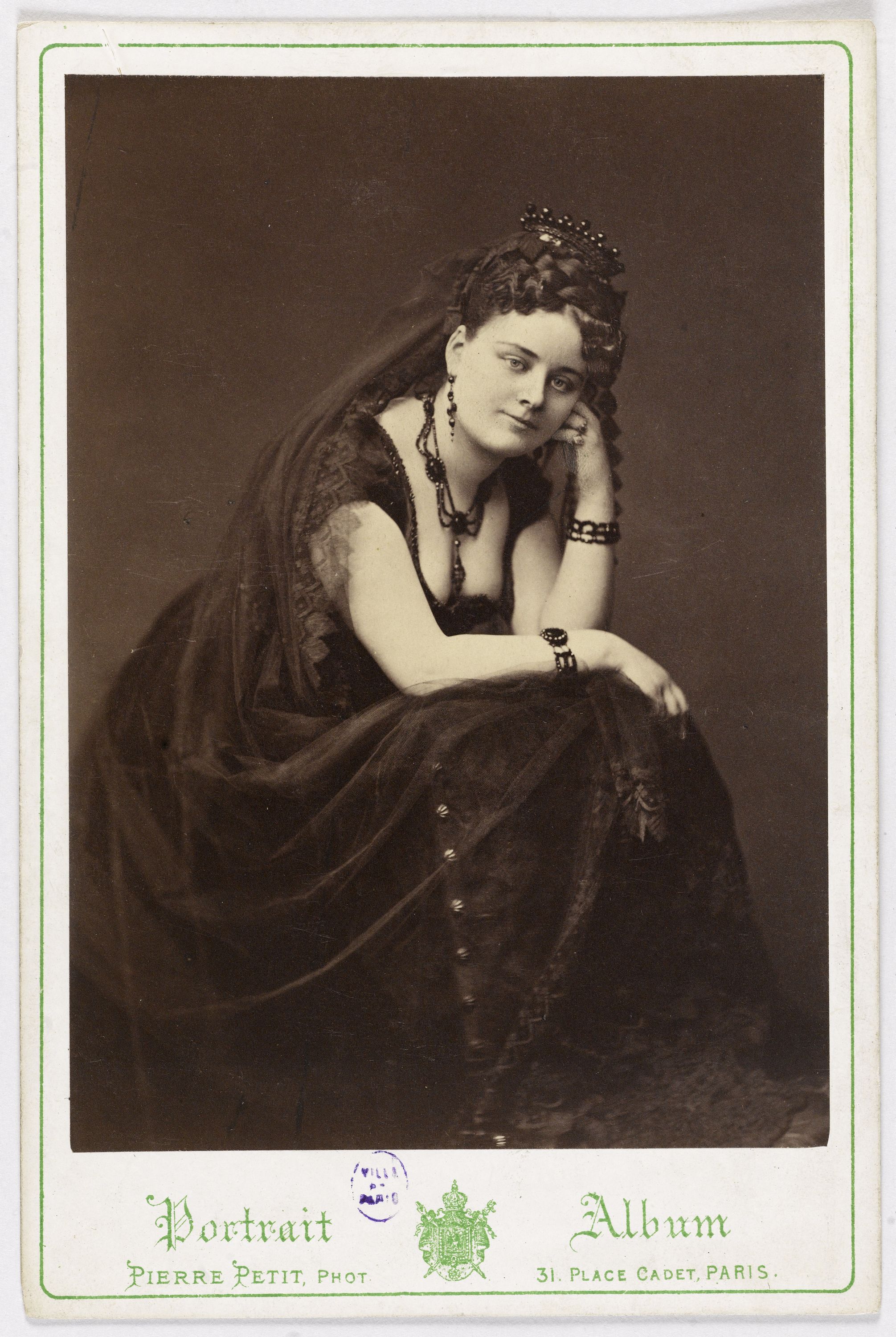 Pierre Petit, Portrait de Julia Hisson, actrice