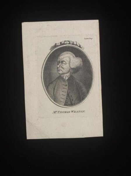 Unknown, Mr Thomas Weston