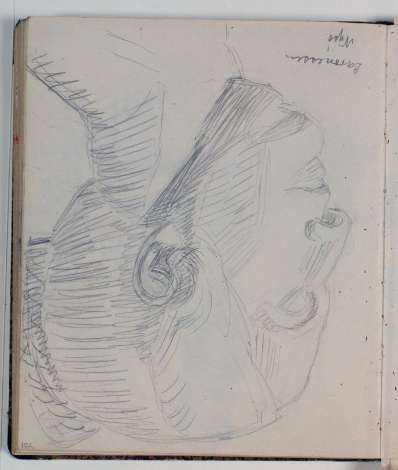 Niels Larsen Stevns, Studier af baronesse Stampe